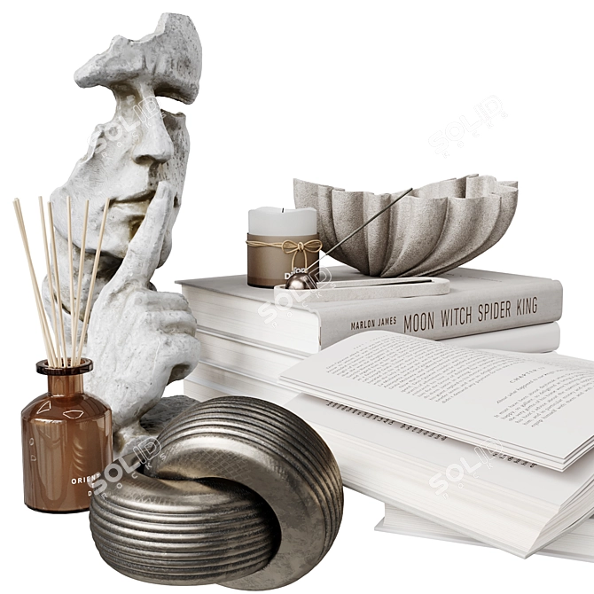  Ornate Decor Set 3D Models 3D model image 3