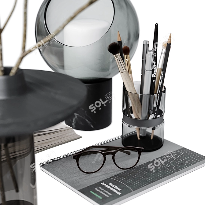  Ornate Decor Set 3D Models 3D model image 4