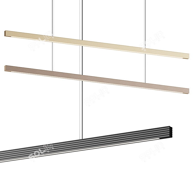 Title: Rakumba CAPITAL Pendant Light 3D model image 1