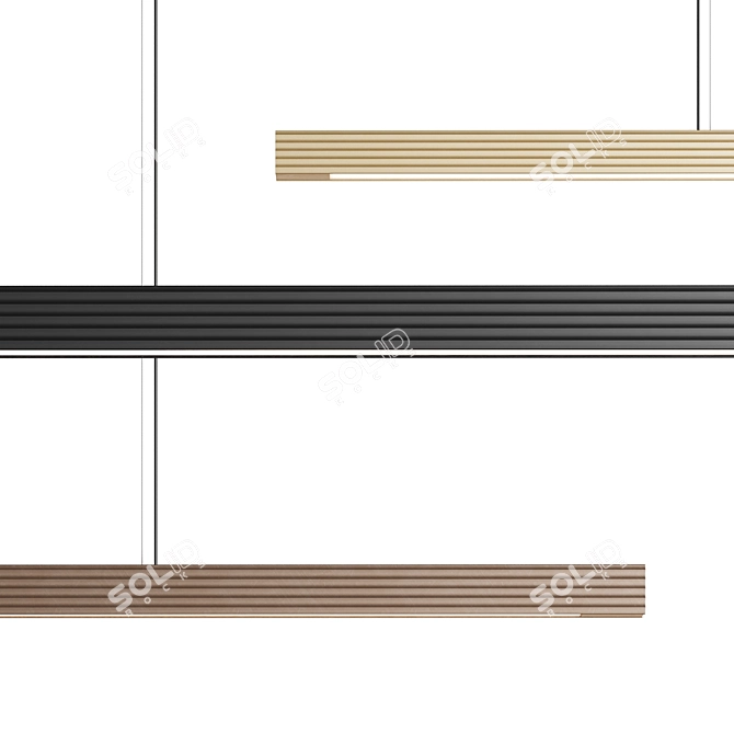 Title: Rakumba CAPITAL Pendant Light 3D model image 2