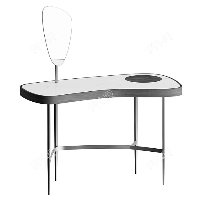 Elegant Vanity Table | Bonaldo 3D model image 2