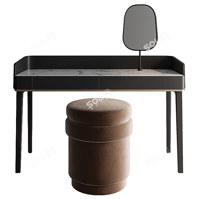 Elegance Express Dressing Table 3D model image 2