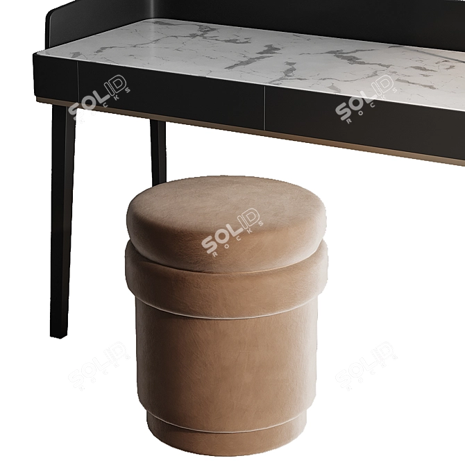 Elegance Express Dressing Table 3D model image 4