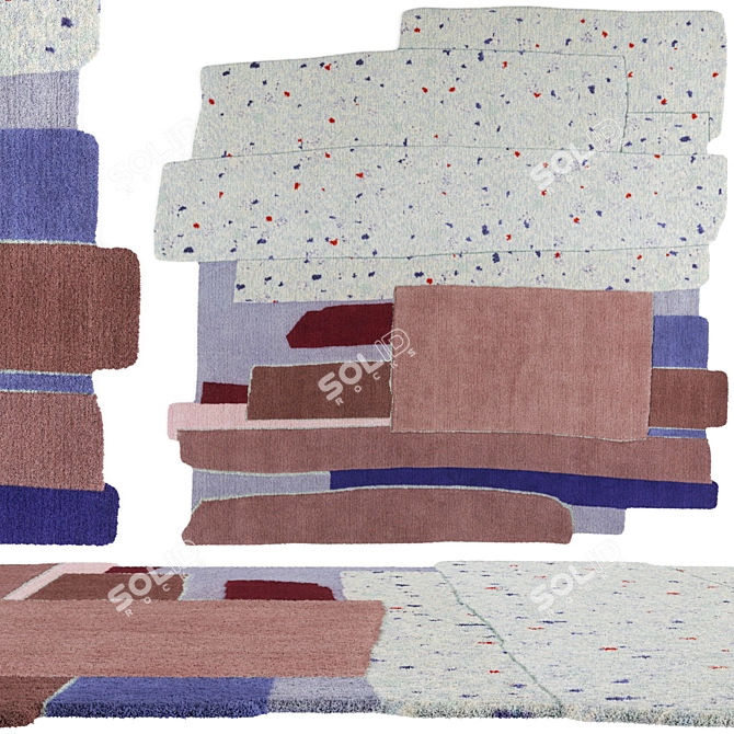 Patcha Collection Set by Patricia Urquiola 3D model image 2