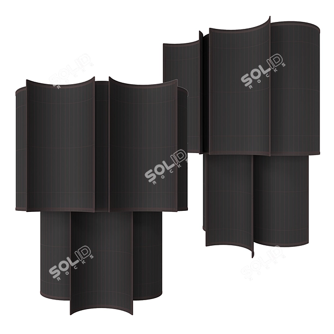 ShadeMaxi Wall Lamp 3D model image 4