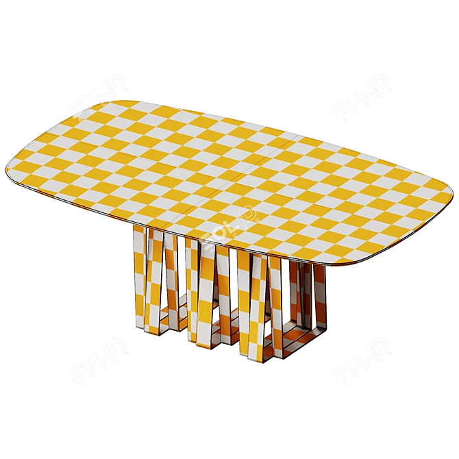 Eforma Narciso Marble Dining Tables 3D model image 5