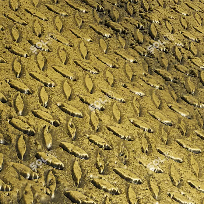 Patterned Steel Covering Set 4K 3D model image 7