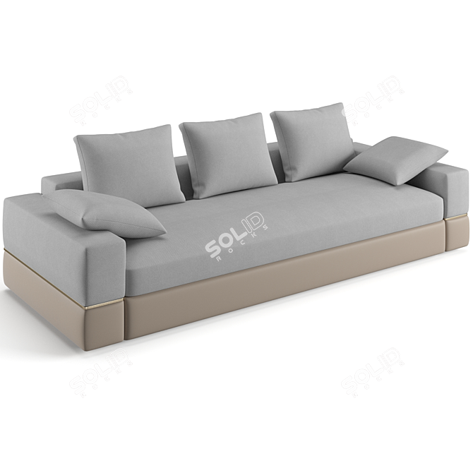 Luxence Maxime Luxury Sofa 3D model image 8