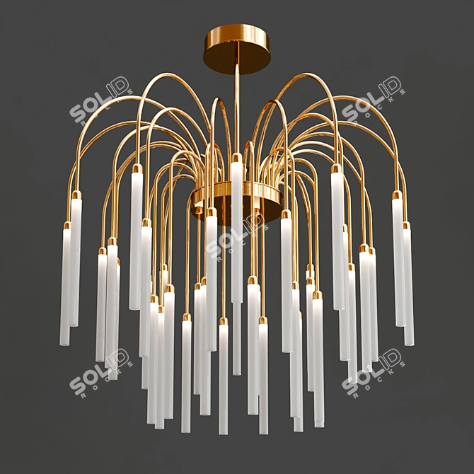 Minimalist Pendant Light Collection by Stillux 3D model image 2