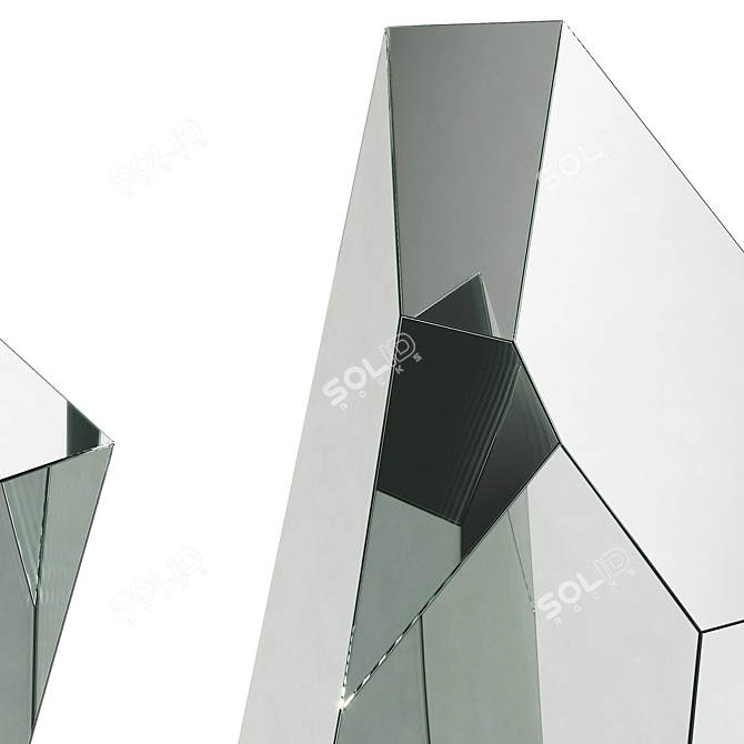 Diamond Mirror by Cattelan Italia 3D model image 2