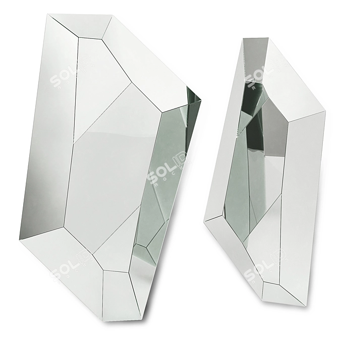 Diamond Mirror by Cattelan Italia 3D model image 6