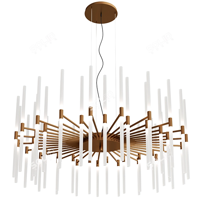 The Line Pendant Lamps Collection 3D model image 1