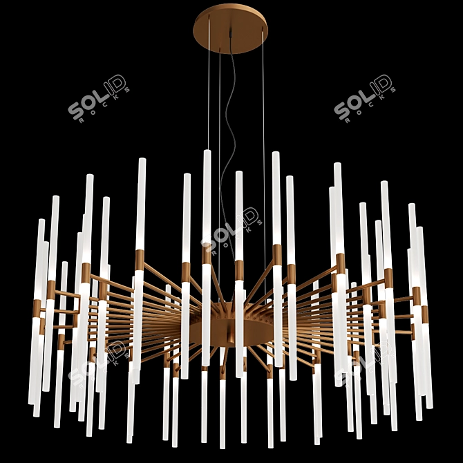 The Line Pendant Lamps Collection 3D model image 4