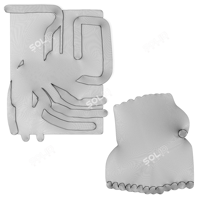 Pipeline Wallhanging Collection by URQUIOLA 3D model image 4