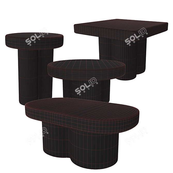 Miniforms Soda Coffee Tables 3D model image 6