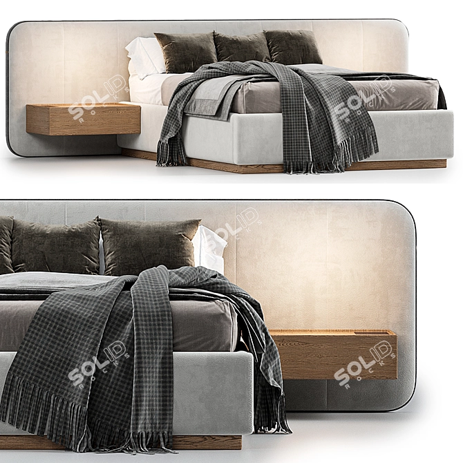 Bonnie Bed by Laskasas 3D model image 8