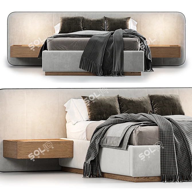 Bonnie Bed by Laskasas 3D model image 9