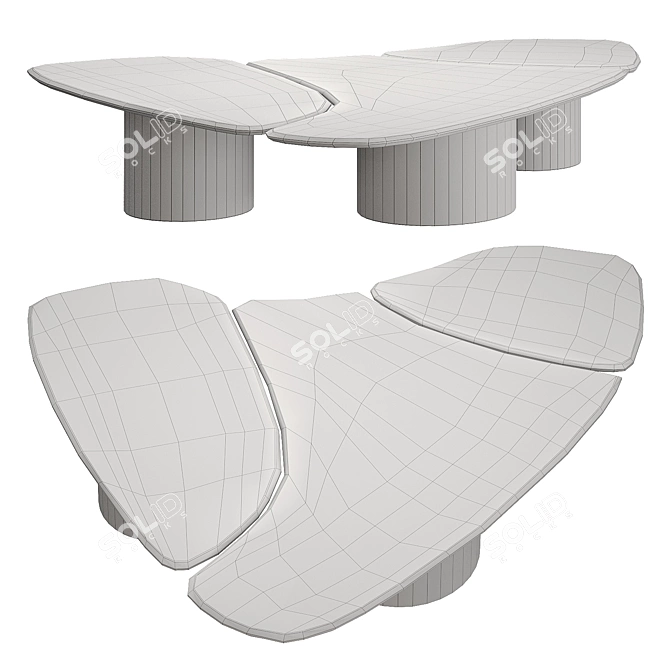 Tectra Coffee Tables | Modern Design 3D model image 2