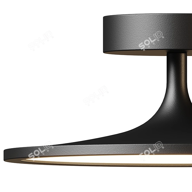 Timeless Elegance in Issa Pendant 3D model image 2