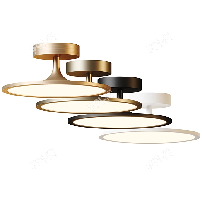 Timeless Elegance in Issa Pendant 3D model image 3