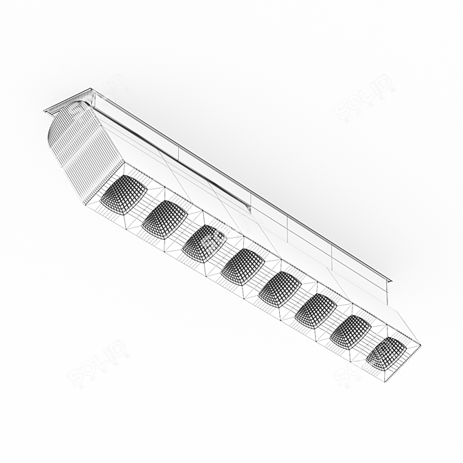 Dimmable LED Recessed Light - Strong DY-1060CS 3D model image 2