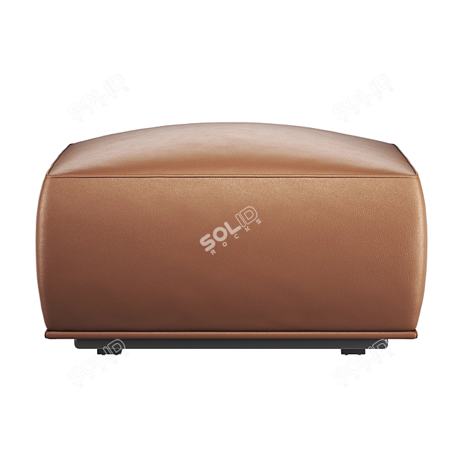 Italian Luxury Pouf: Happy Jack 3D model image 3