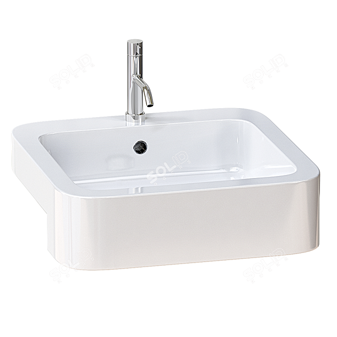 HATRIA Happy Hour Y0M801 Sink 3D model image 1