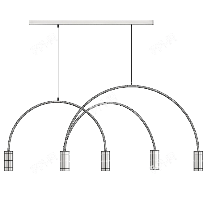 Sleek Model Arc 3D Design 3D model image 3