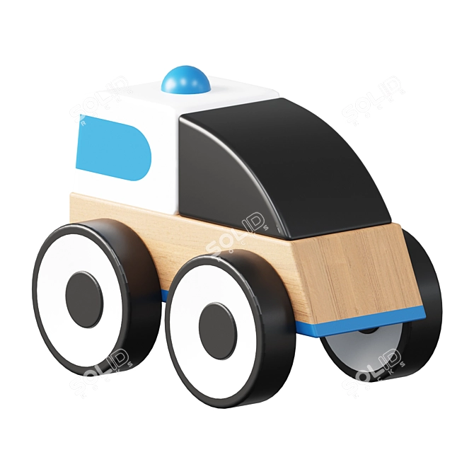  LILLABO Mixed Colour Toy Car 3D model image 3