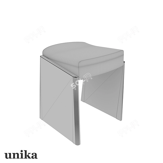 Modular Ki Stool - Zero Waste 3D model image 9