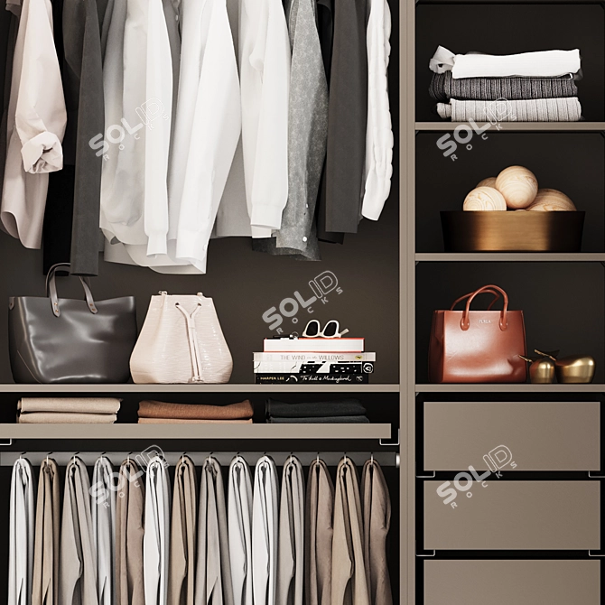 Handcrafted Metal Village Houses Display 3D model image 5