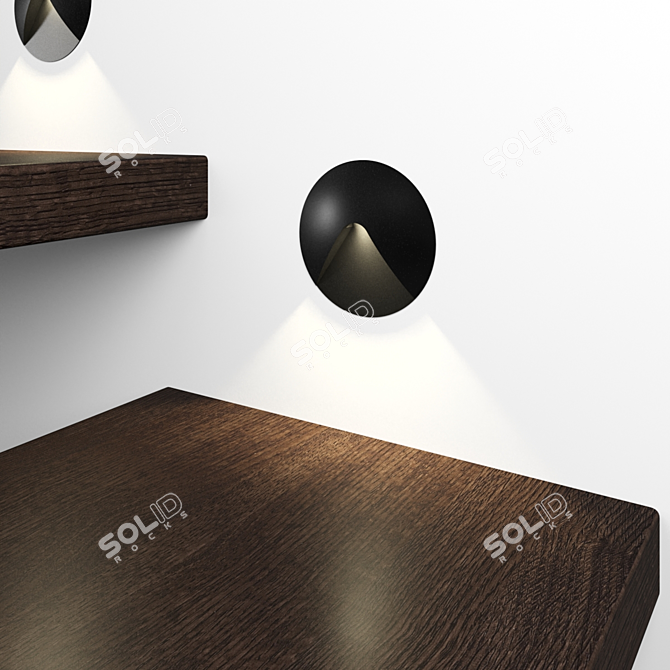 Integrator LED Step Light: Modern Minimalist 3D model image 4