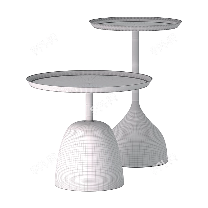 Madelyn Goblet Coffee Tables Collection 3D model image 4