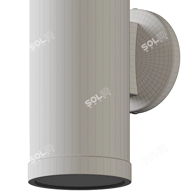 Poseidon Outdoor Wall Sconce 3D model image 5