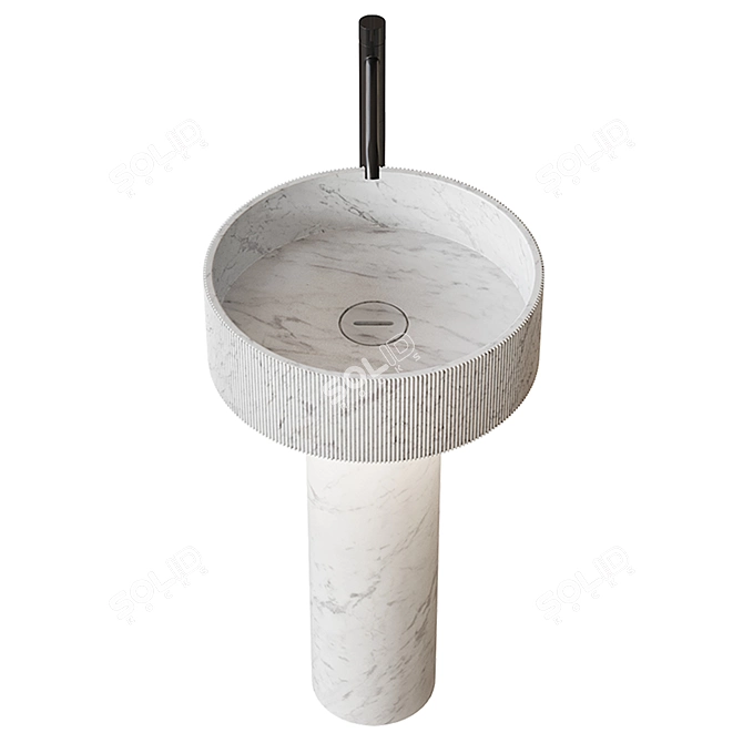 Modern Freestanding Washbasin Filorigo Set 3D model image 2