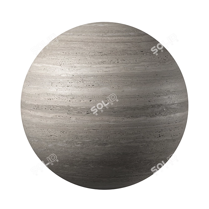 High-quality Travertine 3D Model 3D model image 11