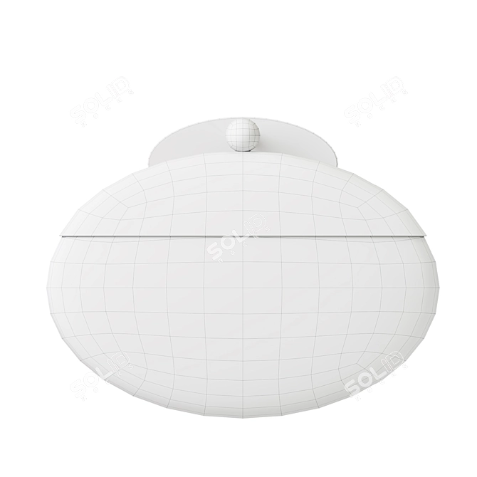 Elegant Gaia Wall Light 3D model image 3