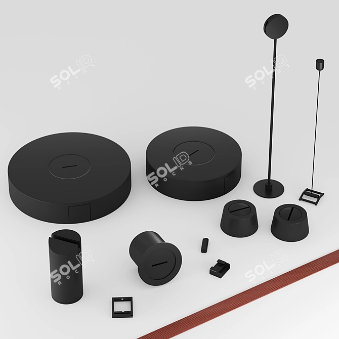 Belty Rod Trekking System 3D model image 1