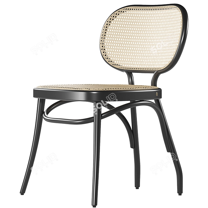 Gebrüder Thonet Vienna Bodystuhl Chair 3D model image 1