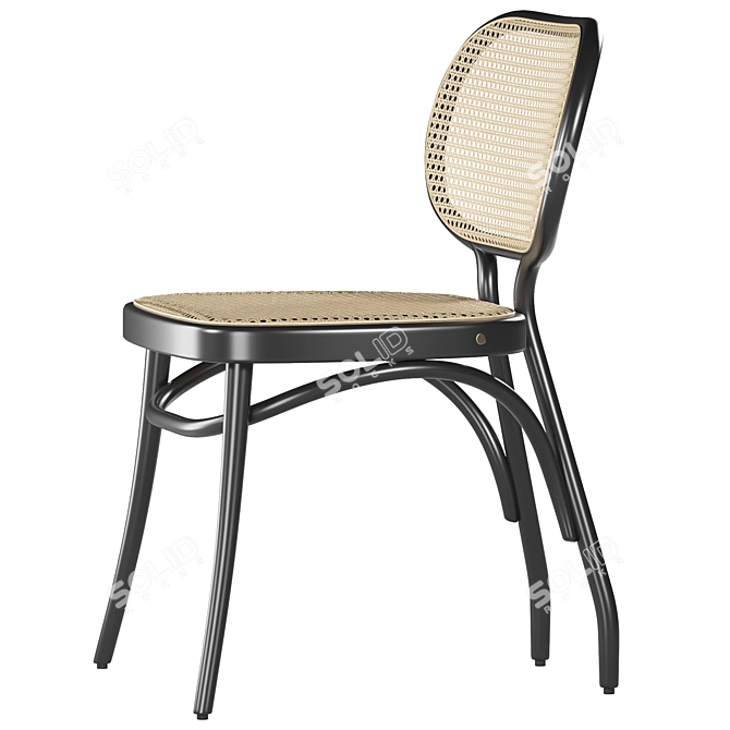 Gebrüder Thonet Vienna Bodystuhl Chair 3D model image 3