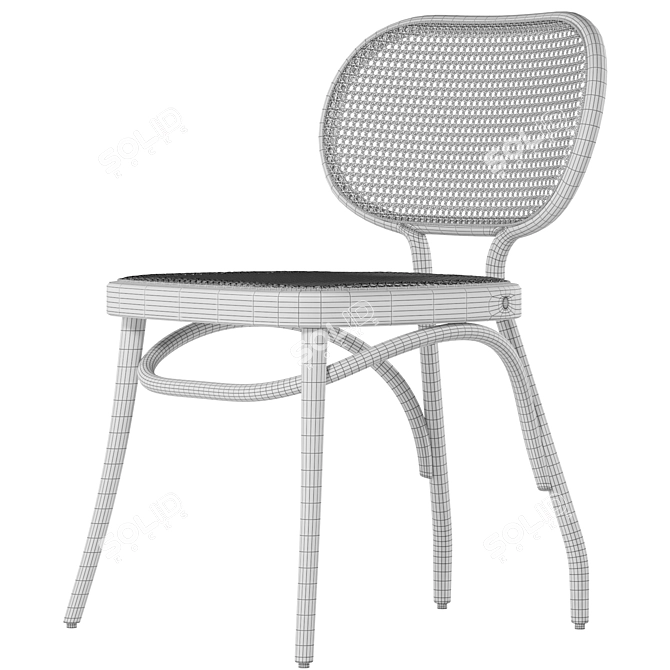 Gebrüder Thonet Vienna Bodystuhl Chair 3D model image 5