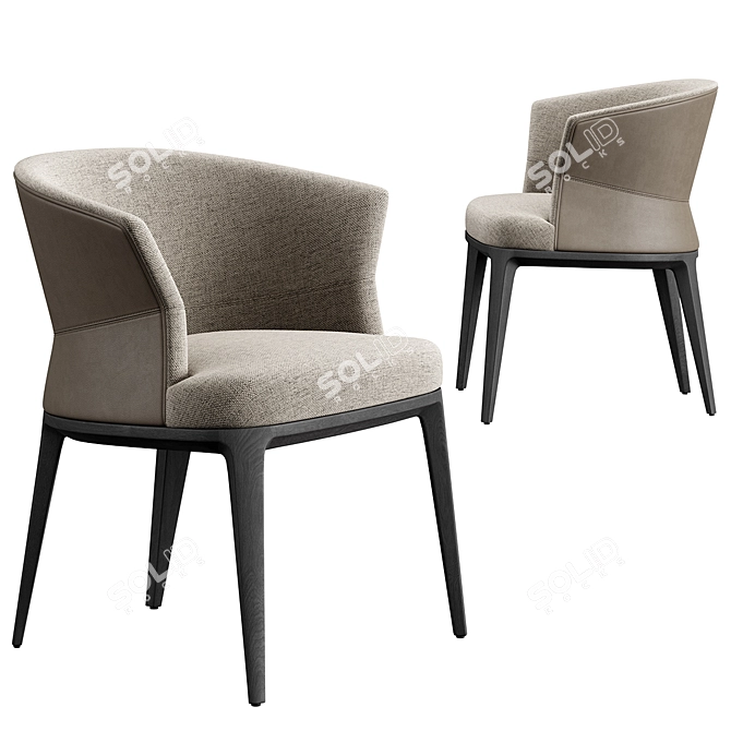 Modern Playground Dining Set 3D model image 2