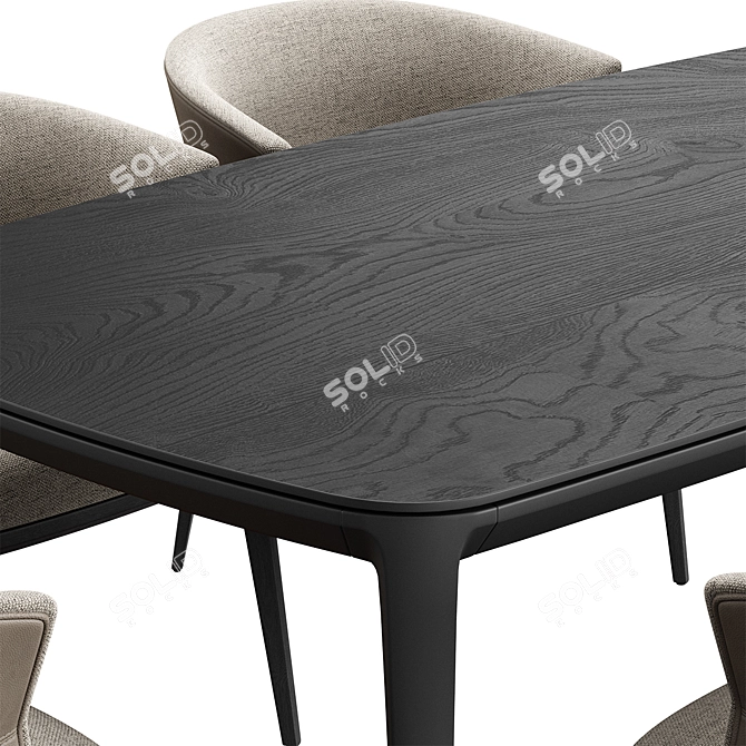 Modern Playground Dining Set 3D model image 4