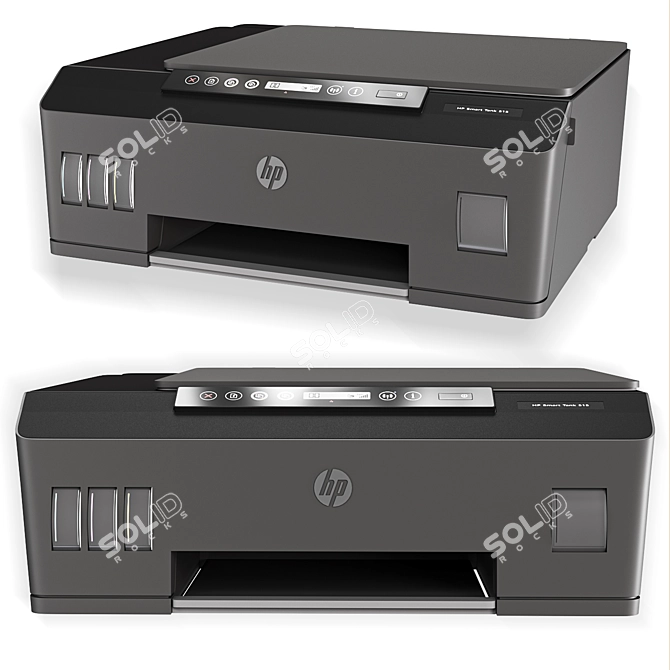 HP Smart Tank 515 Printer 3D model image 1