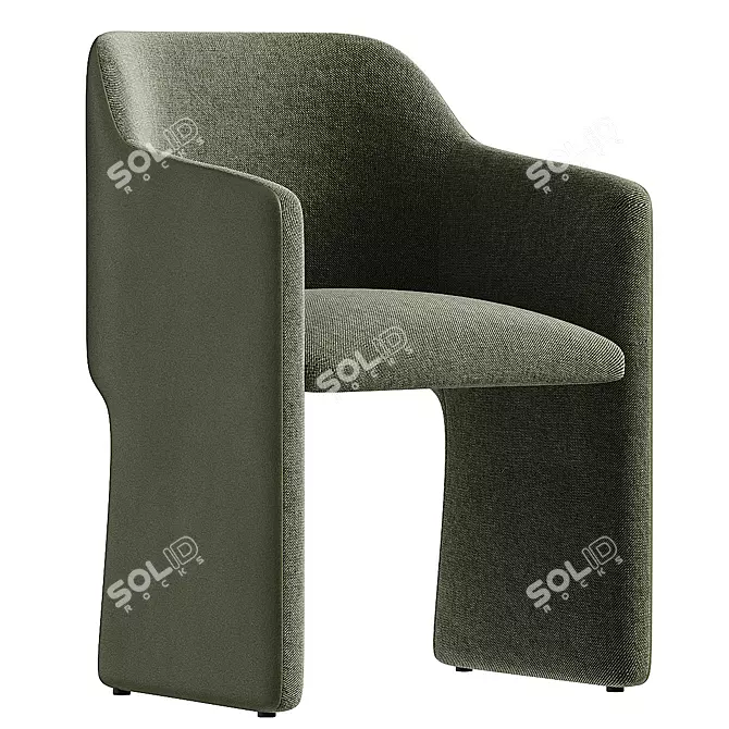 Bruna Model Chair 3Ds Max 3D model image 3