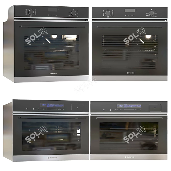 Maunfeld 5-Piece Kitchen Appliance Set 3D model image 5