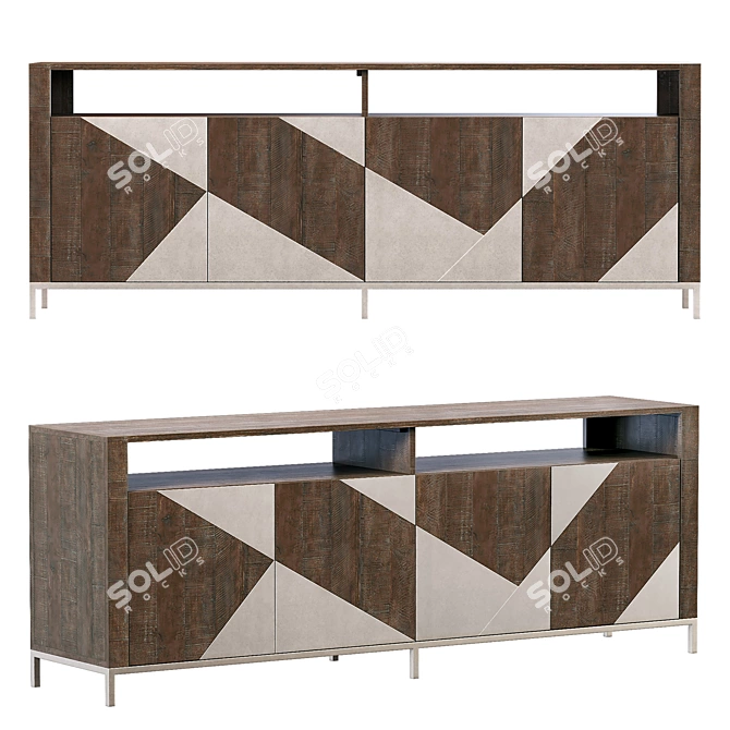  Eastman Entertainment Credenza 3D model image 1