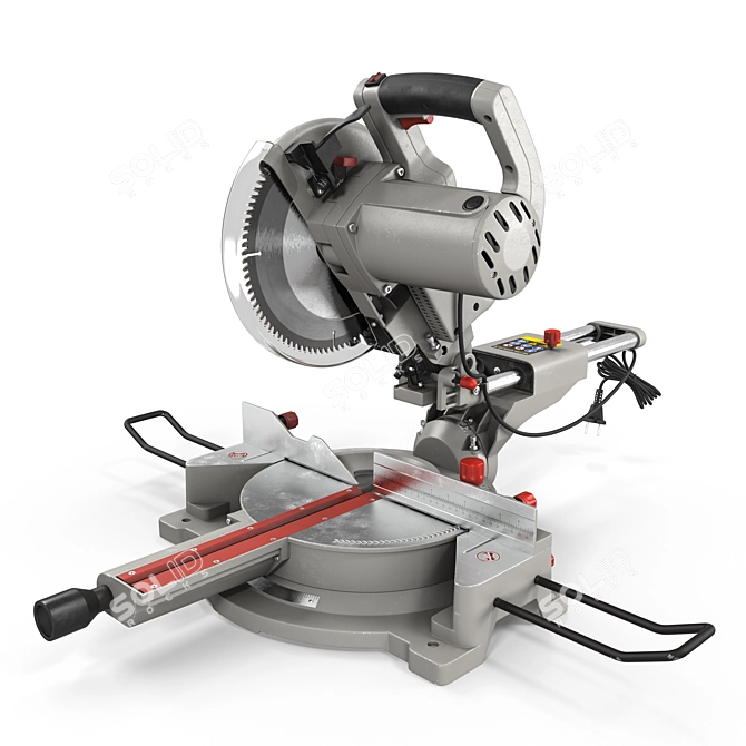 JET Compound Miter Saw 3D model image 1