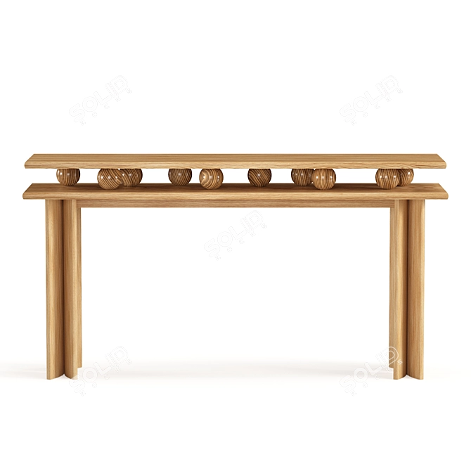 Beyond Ordinary Console Table 3D model image 2