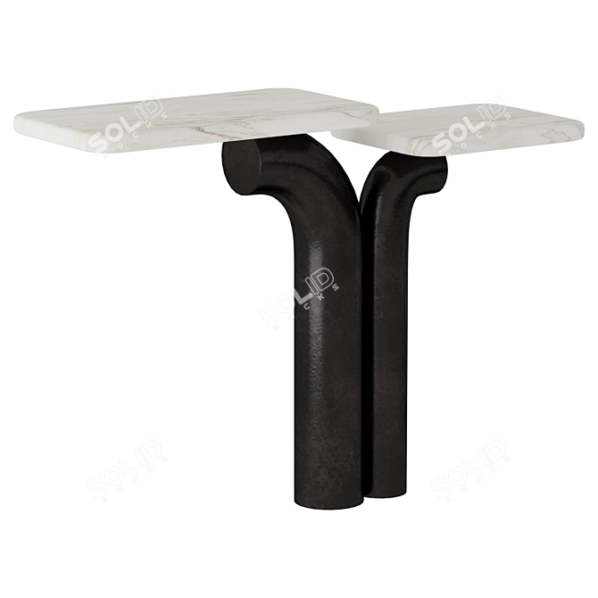 Wooddi Dragée Console Set 3D model image 3